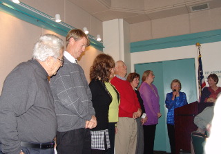 Table Leader await instructions